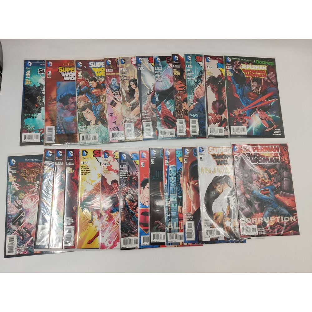 Superman Wonder Woman Comics Lot Issues 1-12, 14-23 DC Comics New‎ 52